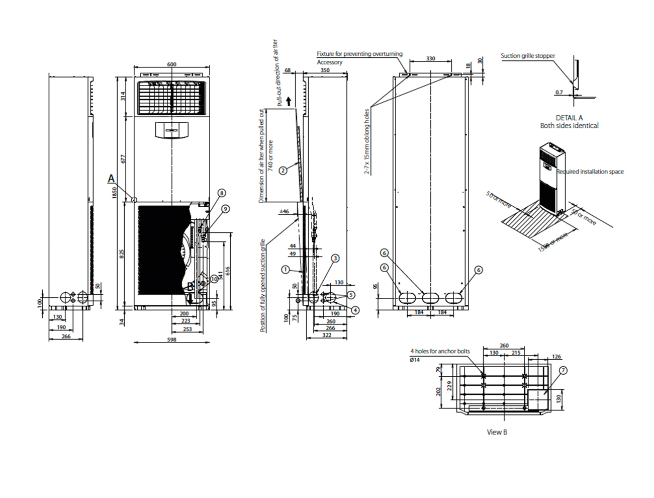 Daikin Sky Air FVA100A Salon Tipi Ticari Klima