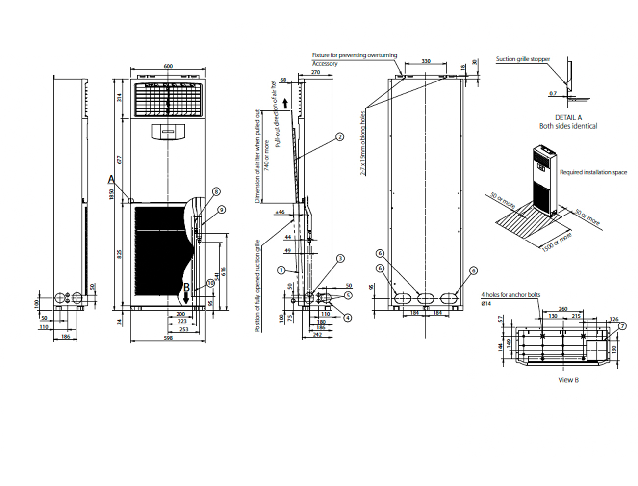 Daikin Sky Air FVA71A Salon Tipi Ticari Klima