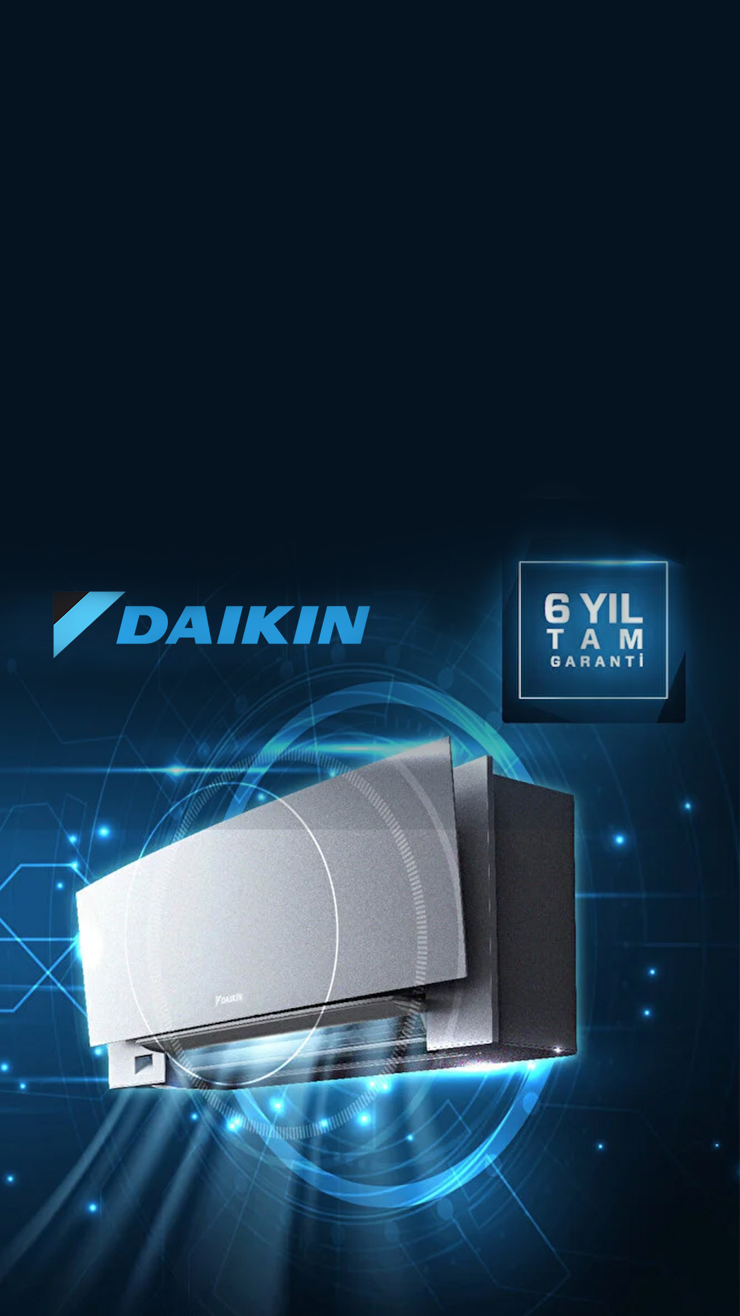 6 Yıl Garantili Split Klima